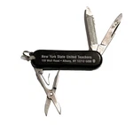 New York State United Teachers Union Advertising Pocket Knife Multi Tool Key Fob. Fixed Price $10.00.