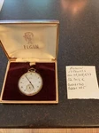 Vintage Elgin 17 Jewel Manual Wind Pocket Watch 12S Runs C1910. Fixed Price $125.00.