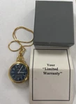 Vintage Westclox Scepter Blue Dial Pocket Watch Runs. Fixed Price $34.00.
