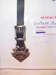 Harley Davidson Brass Pocket Watch Fob & Strap Nos, 1970'S. Fixed Price $29.99.