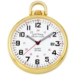 Gotham Men's Gold Plated Stainless Steel Analog Quartz Pocket Watch # GWC14107G. Fixed Price $119.95.