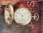1893 Elgin 17J Star Sterling Silver Adjusted Size Hunter Case Pocket Watch. Fixed Price $849.00.