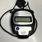 Vintage Heuer Microsplit 1030 Digital Stop Watch Chronometer Gym Track Coach. Fixed Price $85.00.