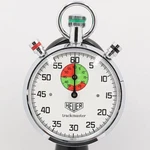 Tag Heuer HS-8037 Hand-wound Trackmaster White Dial Stopwatch Good Condition. Fixed Price $512.06.