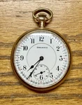 Classic Vintage Burlington Men Pocket Watch 16SZ, 21 Jewel Beauty. Fixed Price $300.00.