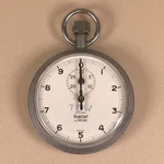 Vintage Gallet By Racine Decimal Swiss Mechanical Wind 50MM Stopwatch. Fixed Price $49.95.