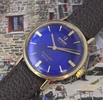1966 Vintage Omega Seamaster Deville 14K Gold Filled 34MM Automatic Classic Chic. Fixed Price $1795.00.