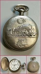 Pocket Watch Perseo Fs Turkish Railroad Old 6498 Hunter. Fixed Price $104.63.