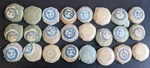 Vtf Glass Pocket Watch Crystals Lot Of 70+ Various Sz 10 Ligne - Vintage New #a. Fixed Price $39.99.