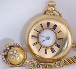 Museum-grade 18K Gold Patek Philippe Ladies Pocket Watch Imperial Royal Court. Fixed Price $19983.80.