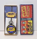 Dad's Old Fashioned Root Beer Keychain Pocket Watch Souvenir 091624WT. Fixed Price $15.49.