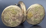 Incredible 3/0S Dueber Gold Filled Multi Color Pocket Watch Case. Fixed Price $330.00.