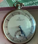 Vintage Antique Omega 15 Jewel Wind Up Pocket Watch 1936 Gold Plaque 10YS8247303. Fixed Price $239.87.