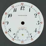 Approved 21 Jewels Swiss Railroad Style Red R5MT Track Pocket Watch Dial 42.6MM. Fixed Price $19.95.