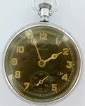 WW2 1943 Elgin Military 9J 16S Open Face Pocket Watch.. Fixed Price $164.54.