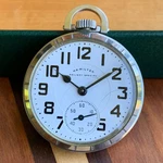 1964 Hamilton 992B Railway Special 16S 21 Jewels Stainless Steel Pocket Watch. Fixed Price $599.00.