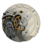 Antique 6S 1896 Elgin 13 Jewels Mechanical Hunter Pocket Watch Movement 45 Usa. Fixed Price $39.55.