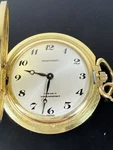 Vintage Wakmann 17 Jewels Shockabsorber Pocket Watch France Made Runs W/chain. Fixed Price $90.00.