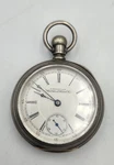 1895-99 P.s. Bartlett Waltham Pocket Watch (running) With Sterling Case. Fixed Price $520.00.