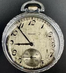 Antique 1923 Elgin Pocket Watch Great Working Condition Minor Wear-case, Manual. Fixed Price $124.99.