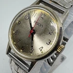 Vintage Agon Swiss Hand-wind Mechanical Watch 12038 Unisex Silver Stretch Band. Fixed Price $59.49.
