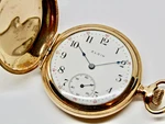 Antique 1910 Elgin Medical Size 6S Hunting Case Pocket Watch. Fixed Price $449.00.