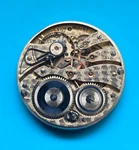12 Size Illinios Burlington Gr 274 19 Jewel Pocket Watch Movement !keeping Time!. Fixed Price $110.00.