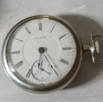 Elgin Pocket Watch 1884 Size Jewels S/n 14467560 Grade Model Pleaseread. Fixed Price $102.00.
