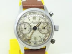 Vintage Minerva Chronograph Cal 13-20 Watch Pilot Factory Dial Extremly Rare. Fixed Price $1700.00.