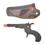 Stevens C.1880 King Cast Ironcap Gun W/ Holster 3 Star Rarity K6.1.2. Fixed Price $150.00.