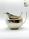 Antique George Iii Sterling Silver Creamer Jug London 1806 Boat Shape Greek Key. Fixed Price $1694.55.