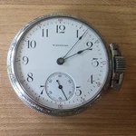 Vintage Ornate Waltham Open Face Pocket Watch 17 Jewels. Fixed Price $250.00.