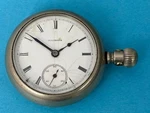 1886 Illinois Grade Iwc Model 2 Array 18S 7J Pocket Watch Fahy Case 4 Parts / Re. Fixed Price $99.99.