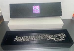Colibri Cx Gear Silvertone Pocket Watch Chain? New Old Stock. Fixed Price $19.95.