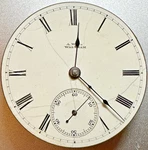 * 1881 Size Waltham Bartlett Gr 825 1877 11J Pocket Watch Movt M29. Fixed Price $49.99.