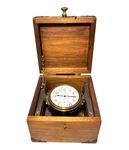 Hamilton Model 22 Ship Chronometer Wood Case Lancaster Pa Ser# 7330/1941 Wwii. Fixed Price $1512.11.