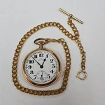 Illinois A. Lincoln Railroad 16S 21J 1918 Pw Montgomery Dial Gf Case Runs 115WEB. Fixed Price $349.99.