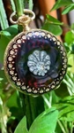 Antique Vacheron Constantin 18K Gold Guilloche Enamel Pocket Watch 37 Diamonds. Fixed Price $6750.00.