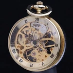 Rapport Vintage Pocket Watch Mechanical Manual Open Face Skeleton 32MM. Fixed Price $114.75.