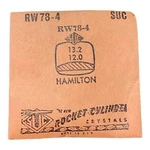 Suc Watch Crystal 13.2X12.0 Nos Part Rocket Cylinder Hamilton. Fixed Price $12.99.