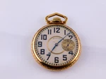 Antique Illinois Burlington Babson 16S 21J Gf Mens Pocket Watch Serviced C.1919. Fixed Price $350.00.