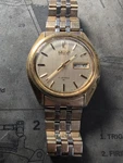 Seiko Men's Automatic Wristwatch 7009-8279-P 17 Jewels Vintage Tone Bracelet. Fixed Price $100.00.