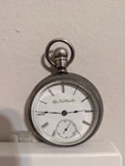 Antique 1896 Elgin Railroad-grade Pocket Watch. Fixed Price $240.00.