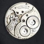 1911 Ball Waltham Commercial Standard 12S 17J Pocket Watch Movement Mod 1894. Fixed Price $400.00.