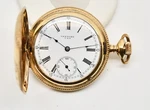 1896 New York Standard Co. 7 Jewel Gold Filled Pocket #WATCH219. Fixed Price $474.00.