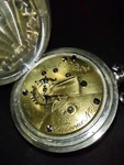 Antique 1800'S Key Wind Independent Watch Co. Pocket Silver Fahys Coin #1. Fixed Price $1149.99.