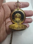 Calvin Hill Eagle Pocket Watch. New Battery Works. Has It's Chain.. Fixed Price $25.00.