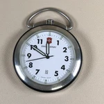 Victorinox Swiss Army Men Military Silver Tone Quartz 48MM Pocket Watch. Fixed Price $125.95.