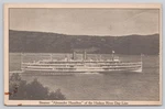 Postcard Steamship Alexander Hamilton At Hudson River C1928 64B. Fixed Price $6.00.
