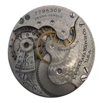 Elgin Size 6 -7 Jewel 291 Grade Pocket Watch Movement Safety Pinion Good Lot 208. Fixed Price $28.00.